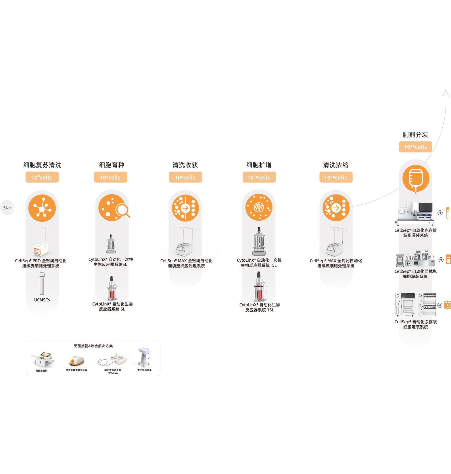 干细胞生产解决方案